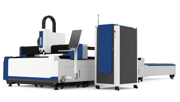 Metal Fiber Laser Cutting Machine With Exchange Table From China